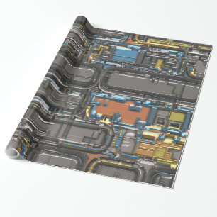 Papel De Regalo Opciones de imagen Steampunk 13A-13B