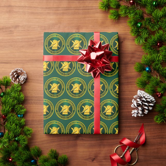 Papel De Regalo Operaciones Psicológicas PSYOPS (Regalo de vacaciones)