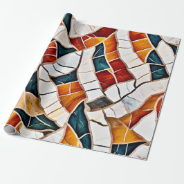 Papel De Regalo Opulento mosaico de cristal