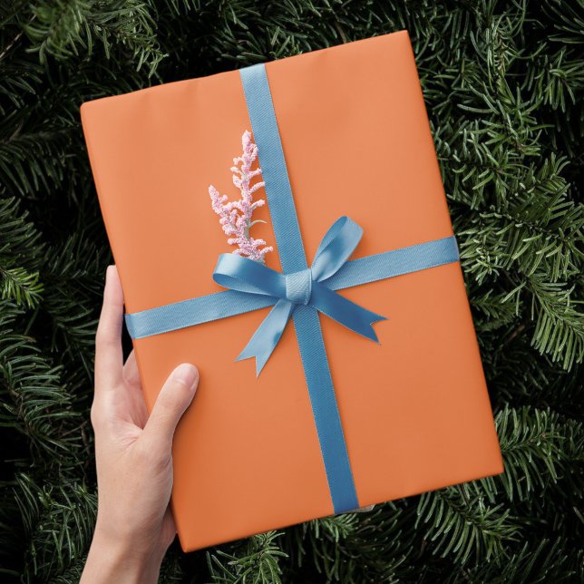 Papel De Regalo Orange wrapping paper, birthday gift wrapping (Subido por el creador)