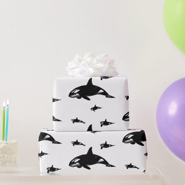 Papel De Regalo Orca (Regalos de fiesta)