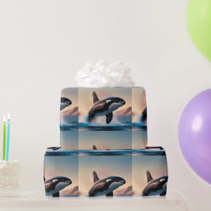 Papel De Regalo Orca