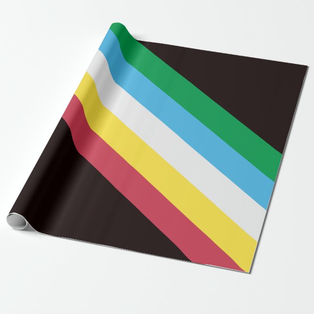 Papel De Regalo Orgullo de discapacidad (Desenrollado)
