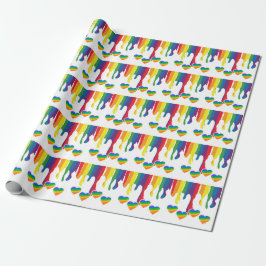 Papel De Regalo Orgullo del mes del orgullo gay LGBTQIA