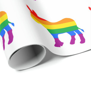 Papel De Regalo Orgullo democrático LGBTQ