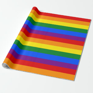 Papel De Regalo Orgullo Gay Banda delgada
