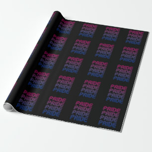 Papel De Regalo Orgullo Retro Bisexual