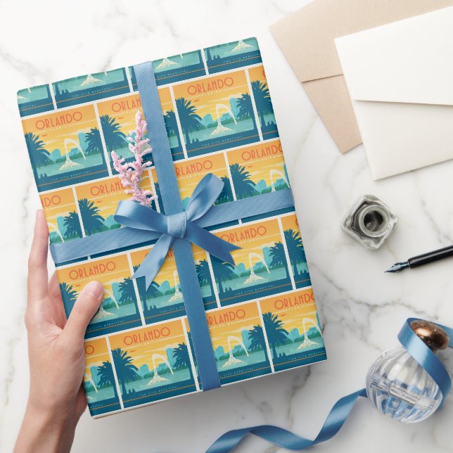 Papel De Regalo Orlando Florida (Regalar)