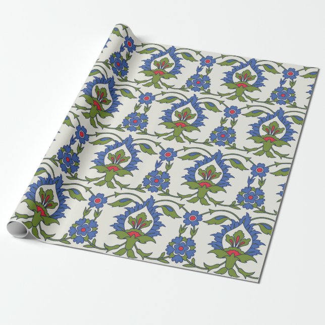 Papel De Regalo Ornamento árabe tradicional sin fisuras. Turco, Iz (Desenrollado)