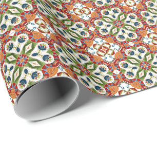Papel De Regalo ornamento oriental árabe étnico vintage