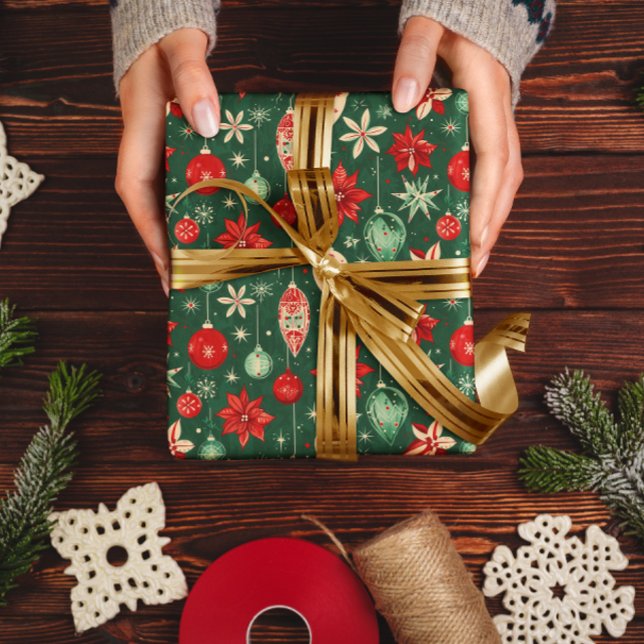 Papel De Regalo Ornamentos festivos Patrón sin problemas (Subido por el creador)