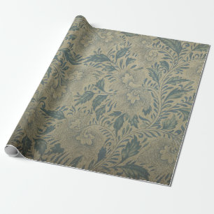 Papel De Regalo Ornamentos flor asiática china antigua
