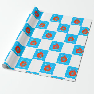 Papel De Regalo Ornamentos vintage navideños