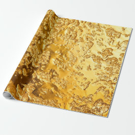 Papel De Regalo Oro