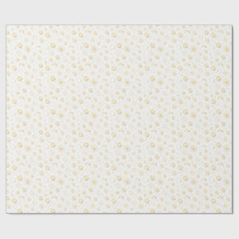 Papel De Regalo Oro Celestial