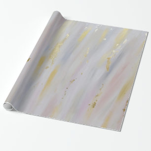 Papel De Regalo Oro elegante veteado