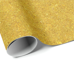 Papel De Regalo Oro mareado