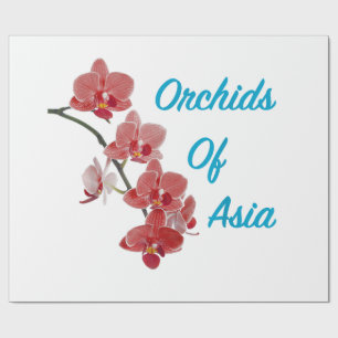 Papel De Regalo Orquídeas de Asia Spa de Día