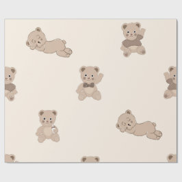 Papel De Regalo Ositos de peluche lindos