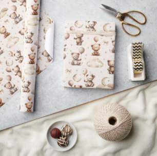 Papel De Regalo Ositos de peluche lindos
