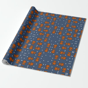 Papel De Regalo Oso de peluche con punto de polka