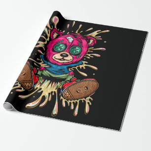 Papel De Regalo Oso En La Miel