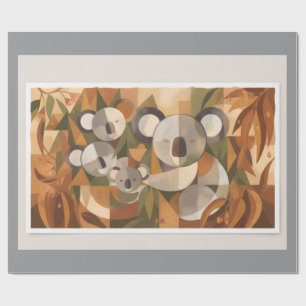 Papel De Regalo Oso Koala