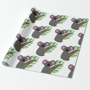 Papel De Regalo Oso Koala