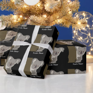 Papel De Regalo Oso Koala Personalizado 