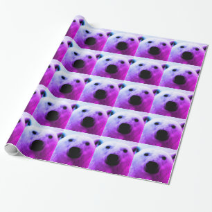 Papel De Regalo Oso Polar