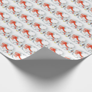 Papel De Regalo Oso Polar Cuaderno y Chick Infantil