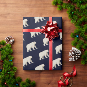 Papel De Regalo Oso Polar Cutáneo