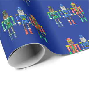 Papel de regalo Osos Cascanueces
