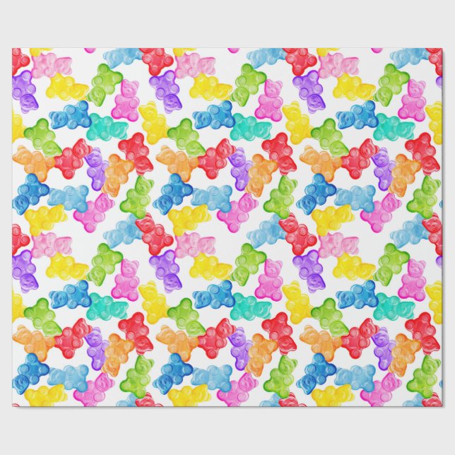Papel De Regalo Osos de goma por LAD (Costura)