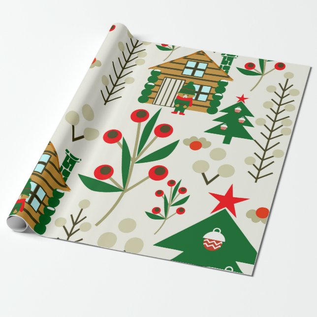 Papel De Regalo Osos de peluche (Desenrollado)