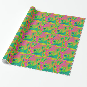 Papel De Regalo osos koala fluorescentes