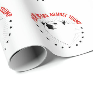 Papel De Regalo Osos polares contra Trump