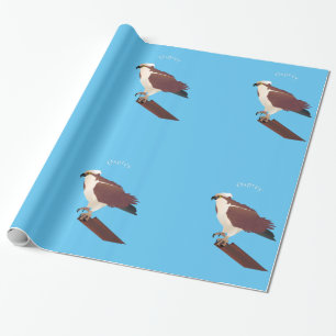 Papel De Regalo Osprey Hawk Raptor Thunder_Cove