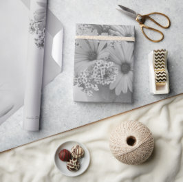 Papel De Regalo Osteospernum rosa