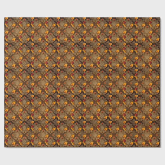 Papel De Regalo Otoño (Superficie plana)