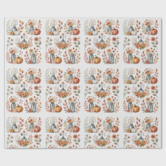 Papel De Regalo Otoño, Caída Rústica, Acción de Gracias, Caída,