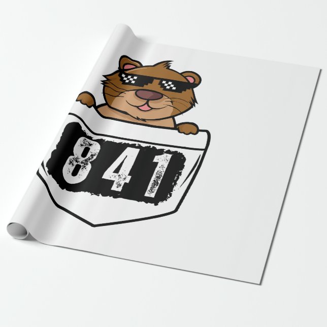 Papel De Regalo Otter 841 (Desenrollado)