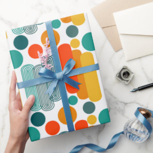 Papel De Regalo Ovalos y círculos