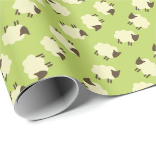 Papel De Regalo Ovejas