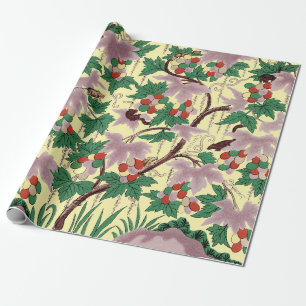 Papel De Regalo Owen Jones Chinoiserie Ratón Botánico de Patrón