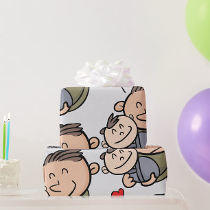 Papel De Regalo Padre Y Bebé