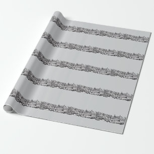 Papel De Regalo Padua ciudad medieval en Veneto, norte de Italia