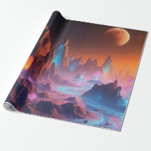 Paisaje Celestial del Crepúsculo - Planeta Alieníg