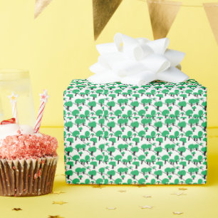 Papel De Regalo Paisaje de Forest Hilly mínimo