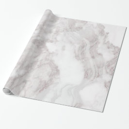 Papel De Regalo Paisaje de mármol blanco II